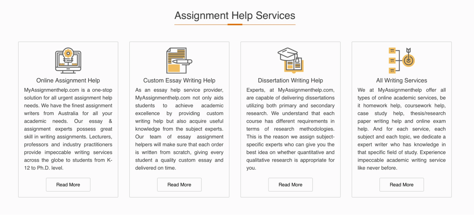 MyAssignmentHelp services